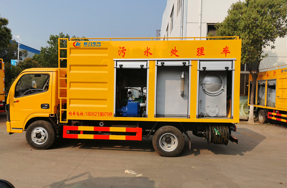 281上新河污水分离车